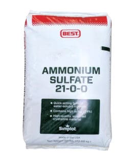ammonium sulfate bag